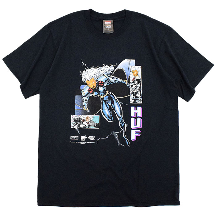 ★米国発/送関込*HUF×MARVEL*新作*STORMプリントTシャツ★ 楽天市場】ハフ HUF Tシャツ 半袖 メンズ マーベル