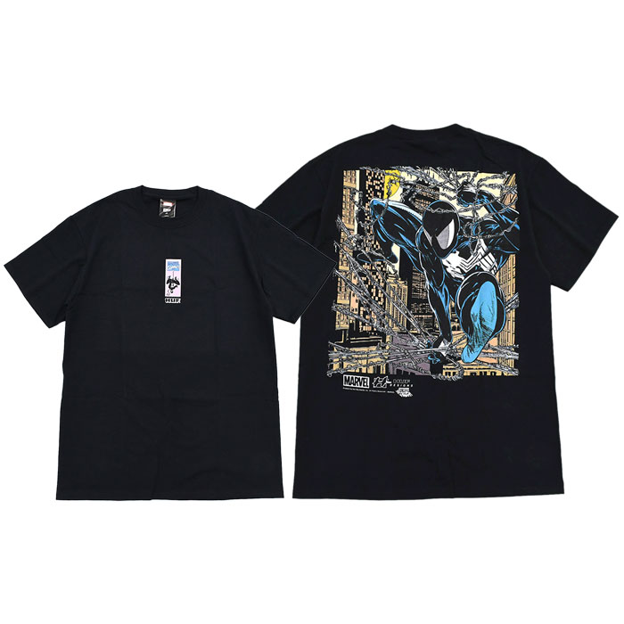 ハフ Tシャツ 半袖 HUF メンズ スパイダーマン ハンギン アウト コラボ ( Spider-Man Hangin Out S/S Tee  カットソー MARVEL TS02056 )[M便 1/1] : huf-ts02056 : ice field - 通販 - Yahoo!ショッピング