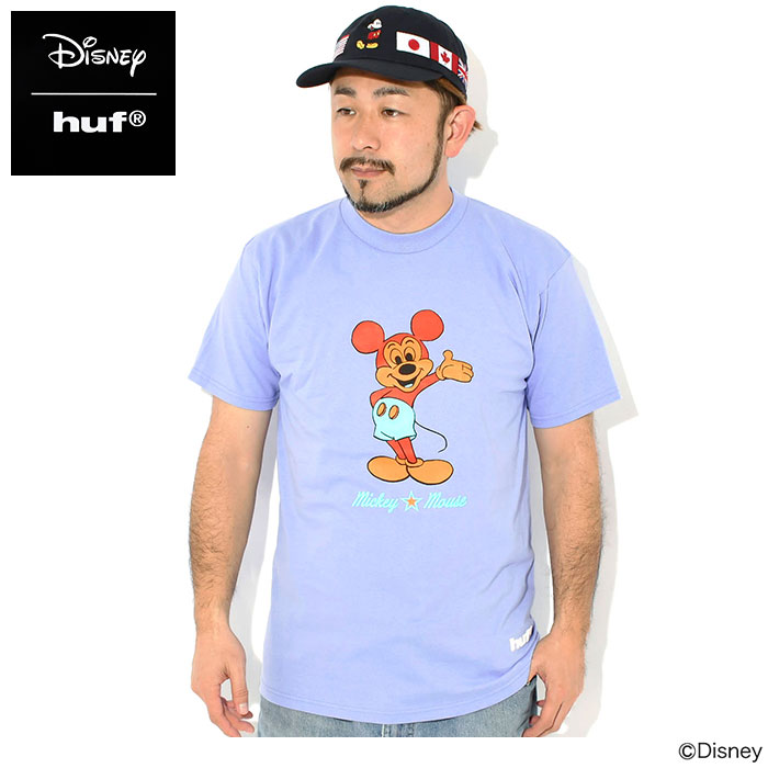 HUF（ハフ） Tシャツ 半袖 メンズ ディズニー ミッキーマウス