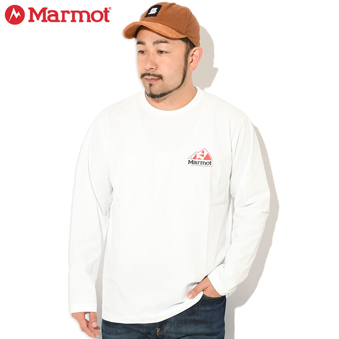 Marmot マーモット ロンT Tシャツ 長袖 メンズ クラシック ロゴ