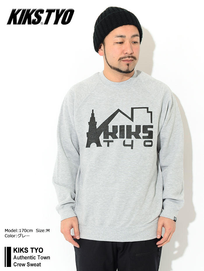 キックス ティー・ワイ・オー トレーナー KIKS TYO メンズ オーセンティック タウン クルー スウェット ( Authentic Town  Sweat KT2201C-03 ) :TYO-KT2201C-03:ice field - 通販 - Yahoo!ショッピング