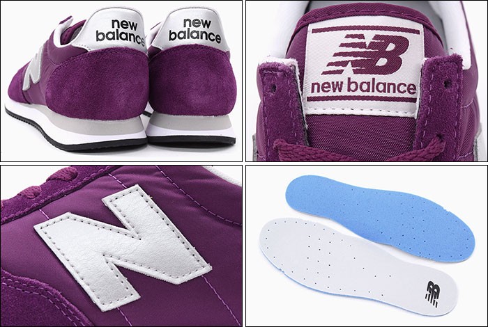 New Balance パープル セーター サイズ2 黒パンツ New Balance（ニューバランス） スニーカー メンズ 男性用 U220 FB