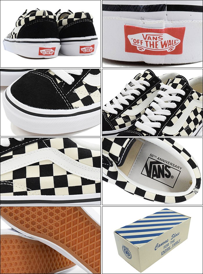 バンズ VANS スニーカー メンズ 男性用 オールドスクール OG Black/White Check 50周年記念(V36OG-CHECK Old  Skool OG 50th Anniversary) : van-v36og-check : ice field - 通販 - Yahoo!ショッピング