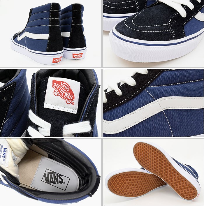 安いSALE VANS - V380G SK8-HI NAVY バンズ スケハイ ネイビーの