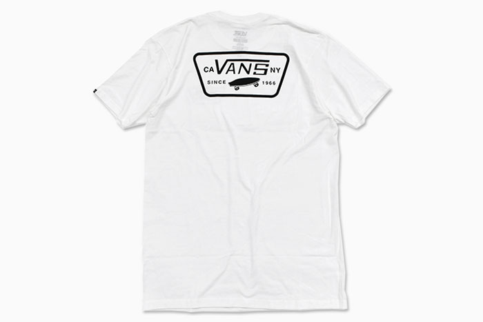 VANS バンズ Tシャツ 半袖 メンズ フル パッチ バック ( Full