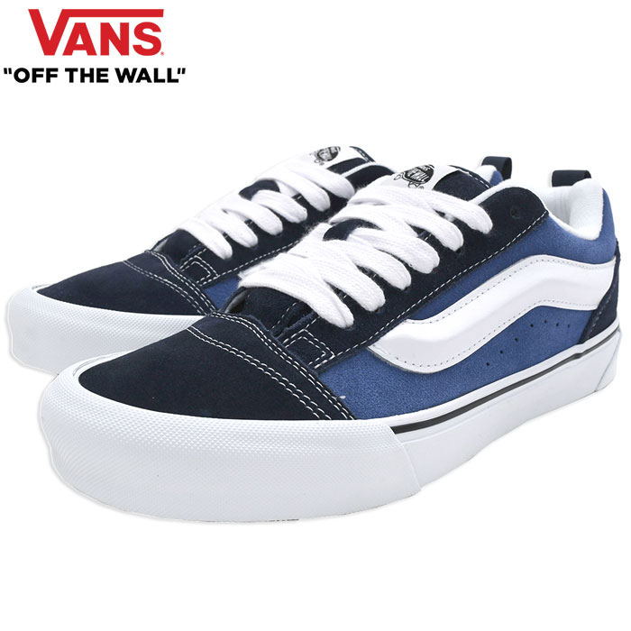 バンズ スニーカー VANS メンズ 男性用 ニュースクール Navy/True White ( VN0009QCNWD Knu Skool  ローカット ネイビー 紺 SNEAKER ) : van-vn0009qcnwd : ice field - 通販 - Yahoo!ショッピング