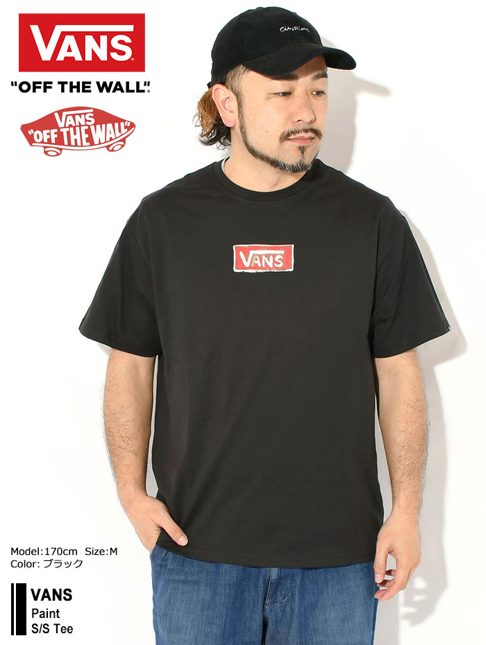 VANS（ヴァンズ） バンズ Tシャツ 半袖 メンズ ペイント ( Paint S/S