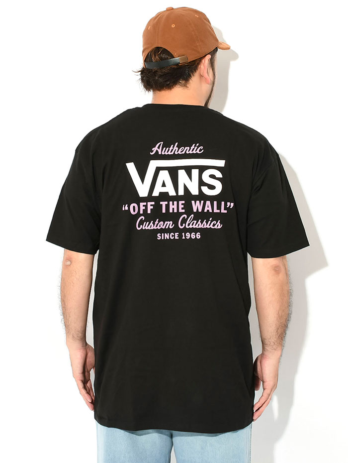 90sOLDVANSオールドバンズヴァンズtシャツ半袖メンズブラック黒 VANS（ヴァンズ） バンズ Tシャツ 半袖 メンズ ホルダー ST クラシック