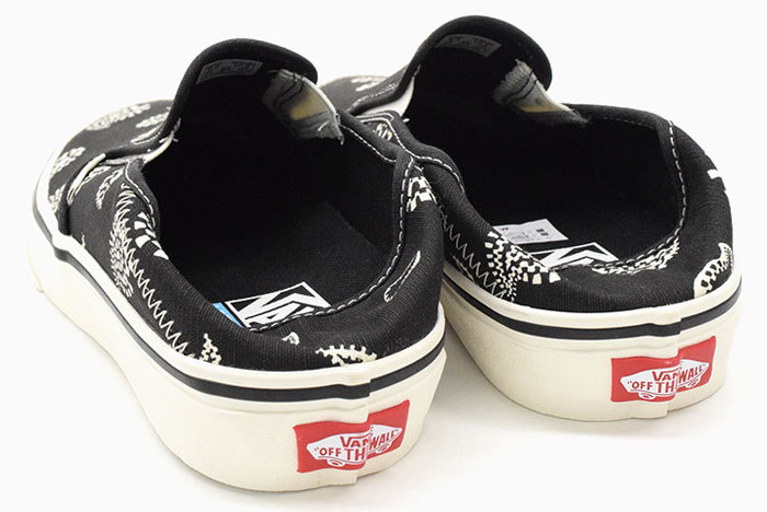 VANS★SLIP ON SF★SALT WASH PAISLEY★ペイズリー柄★兼用 VANS バンズ スニーカー メンズ 男性用 スリッポン SF ソルト