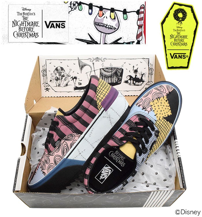 バンズ スニーカー VANS レディース & メンズ ナイトメアー ビフォア クリスマス エラ スタックド Sally コラボ (  VN0A4BTOT2U Era Stacked ) : van-vn0a4btot2u : ice field - 通販 - Yahoo!ショッピング