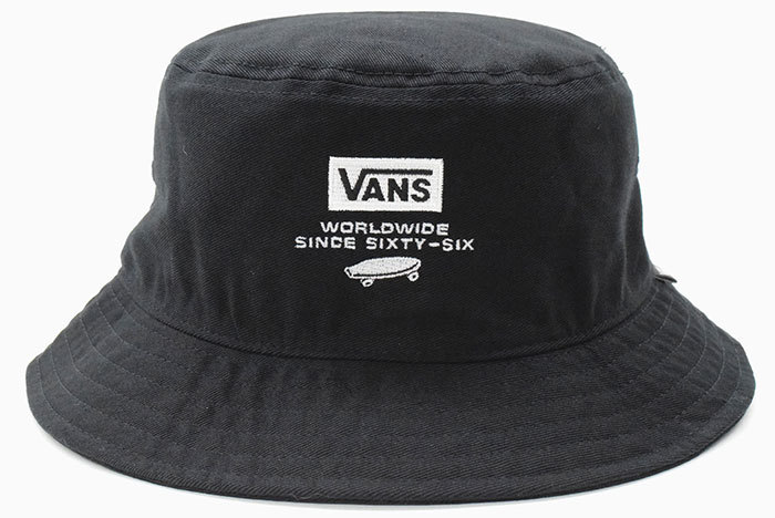 vans バケットハット トップ 鳥