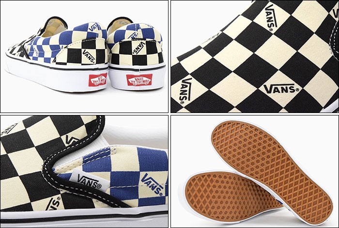 バンズ スニーカー VANS メンズ 男性用 クラシック スリッポン Black/Navy ビッグ チェック ( VN0A4U38WRT  Classic Slip-On Big Check ) : van-vn0a4u38wrt : ice field - 通販 -  Yahoo!ショッピング