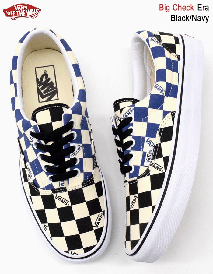 バンズ スニーカー VANS メンズ 男性用 エラ Black/Navy ビッグ