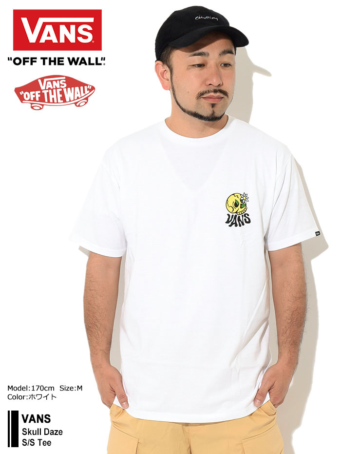 バンズ Tシャツ 半袖 VANS メンズ スカル デイズ ( Skull Daze S/S Tee 