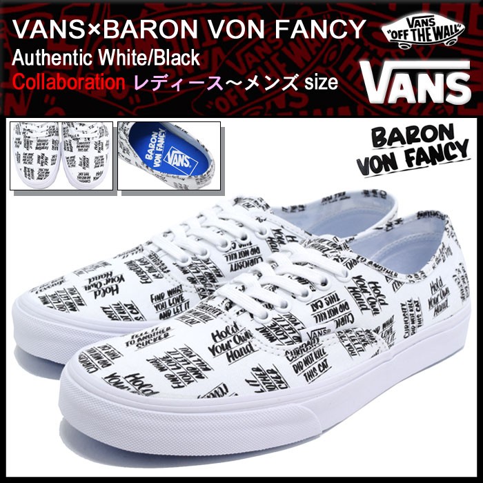 バンズ VANS スニーカー レディース & メンズ バロン フォン