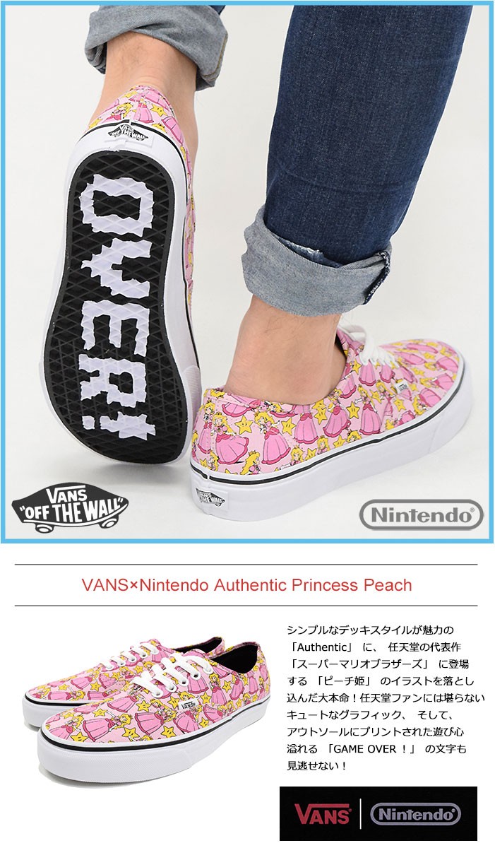 ◆コラボ商品◆VANS X PEACHES AUTHENTIC◆ユニセックス◆ ◇コラボ商品◇VANS X PEACHES AUTHENTIC◇ユニセックス◇ (VANS