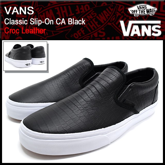 VANS（ヴァンズ） バンズ スニーカー クラシック スリッポン CA Black