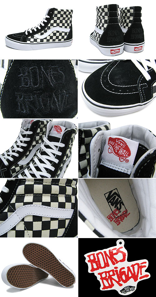【新品】限定VANS SK8-HI REISSUE BONES BRIGADE Bones Brigade x Vans Sk8-Hi Reissue - SneakerNews.com
