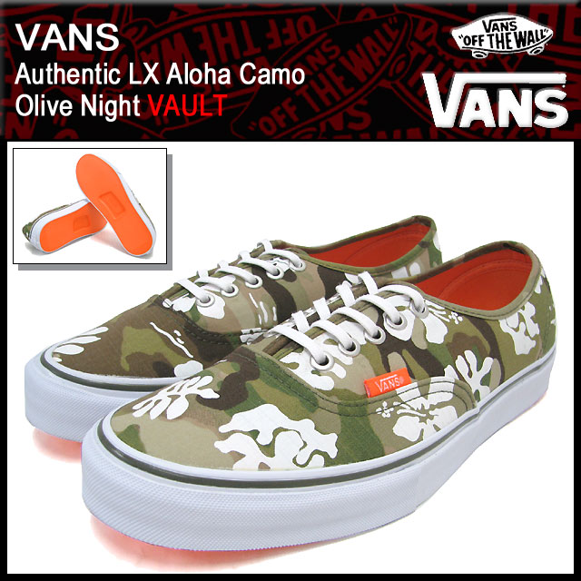 海外限定 VANS ALOHA AUTHENTIC カスタム ユニセックス 50TH AUTHENTIC REISSUE PRO - '66 Duke/Red/White - styrus