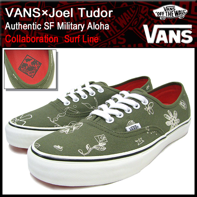 バンズ VANS×Joel Tudor スニーカー オーセンティック SF Military