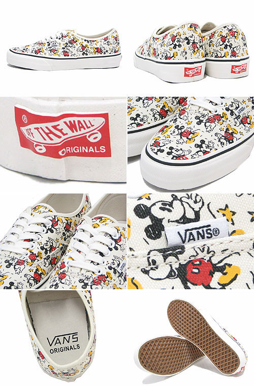 VANS バンズ VANS×Disney スニーカー OG オーセンティック LX