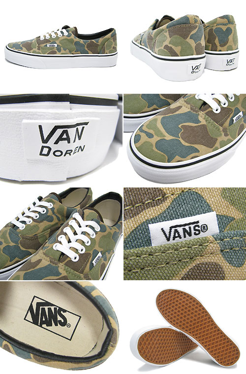 VANS（ヴァンズ） バンズ スニーカー エラ Camo バン ドーレン メンズ 