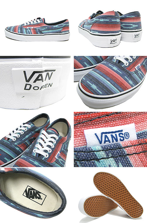 VANS（ヴァンズ） バンズ スニーカー エラ Multi Stripe/Blue バン