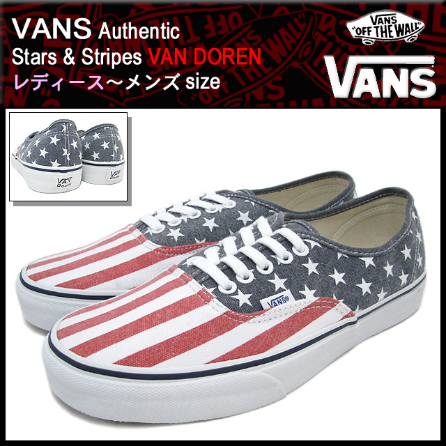 バンズ VANS スニーカー オーセンティック Stars & Stripes バン