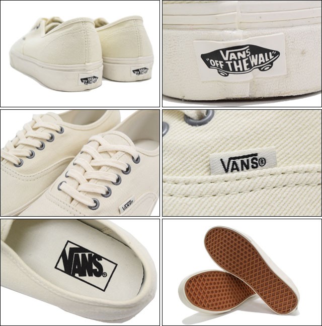 バンズ VANS スニーカー オーセンティック Blanc De Blanc オーバー 