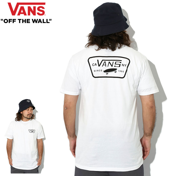 バンズ Tシャツ 半袖 VANS メンズ フル パッチ バック ( Full Patch