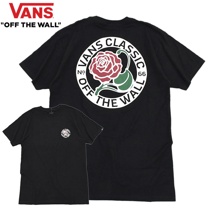 バンズ Tシャツ 半袖 VANS メンズ トライド アンド トゥルー ローズ ( Tried And True Rose S/S Tee カットソー VN0007UZWHT VN0007UZBLK )[M便 1/1]｜icefield｜03