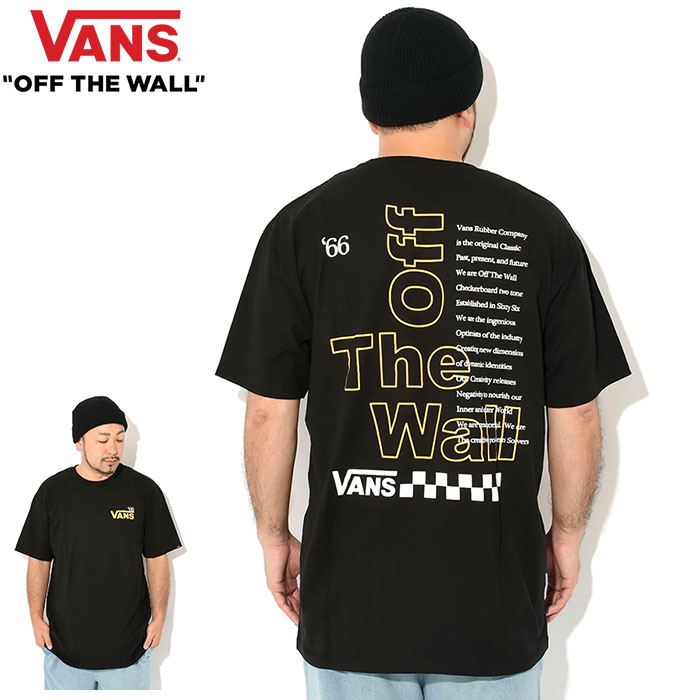 VANS（ヴァンズ） バンズ Tシャツ 半袖 メンズ ポステッド ( Posted S