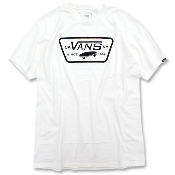 VANS☆full patch/バックプリント 半袖 Tシャツ♪【送料込】 van-vn0000f8.jpg