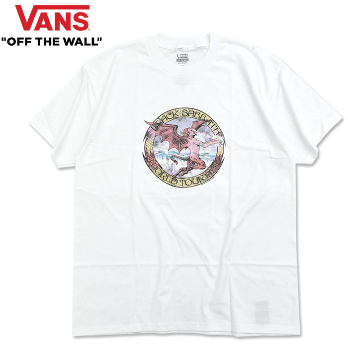 VANS（ヴァンズ） バンズ Tシャツ 半袖 メンズ ブラック・サバス オビ