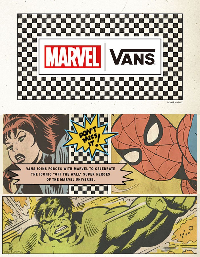 VANS（ヴァンズ） バンズ スニーカー メンズ 男性用 マーベル