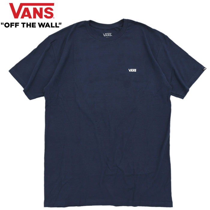 バンズ Tシャツ 半袖 VANS メンズ レフト チェスト ロゴ ( Left Chest
