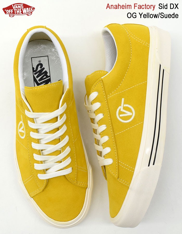 VANS（ヴァンズ） バンズ スニーカー メンズ 男性用 シド DX OG Yellow