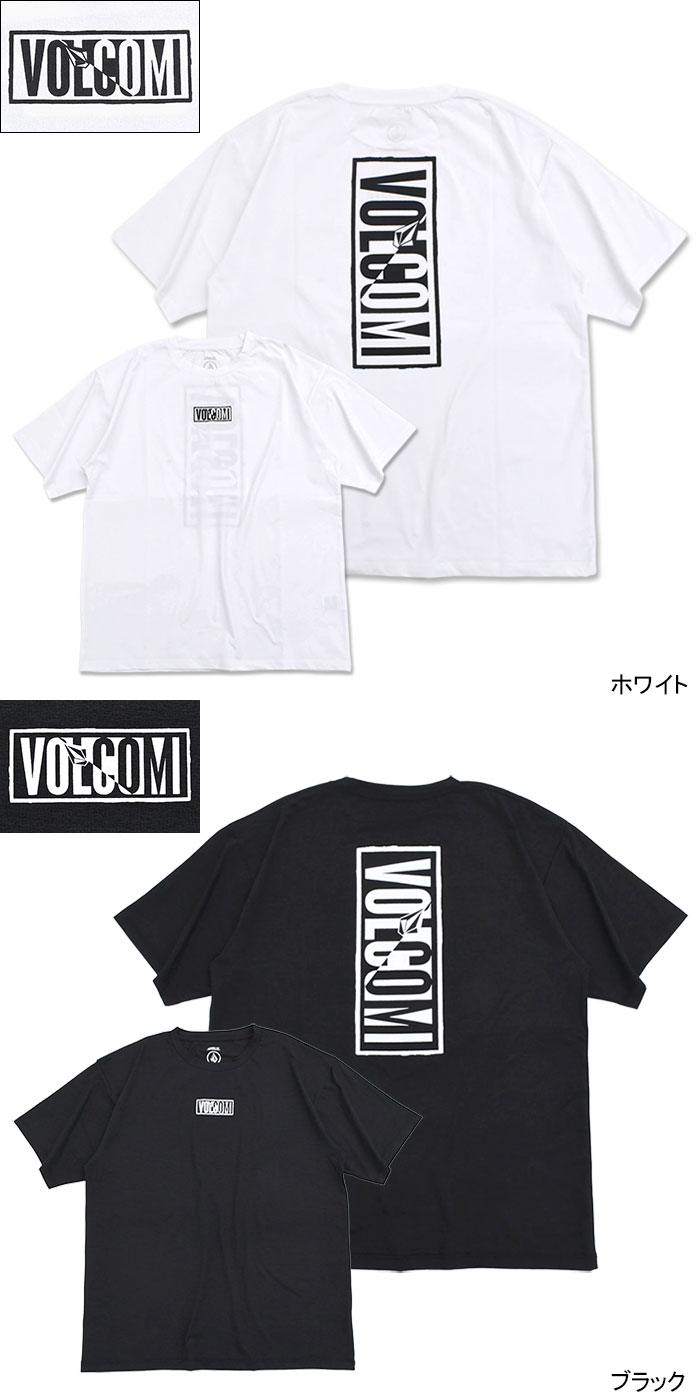 VOLCOM（ボルコム） Tシャツ 半袖 メンズ バーティカル ロゴ