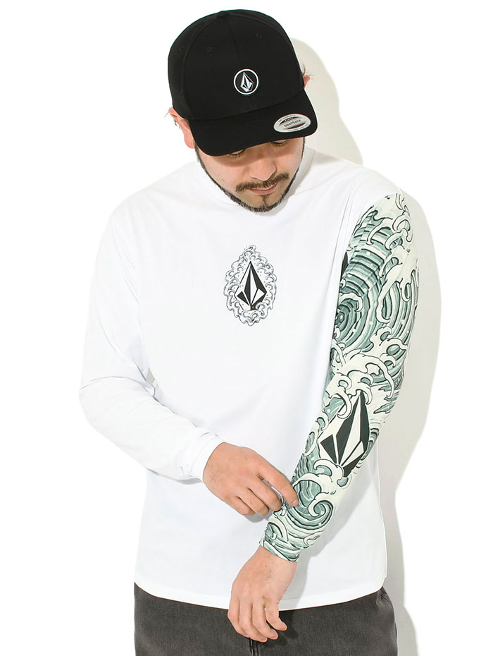 VOLCOM（ボルコム） ロンT Tシャツ 長袖 メンズ 野坂稔和 ラッシュ