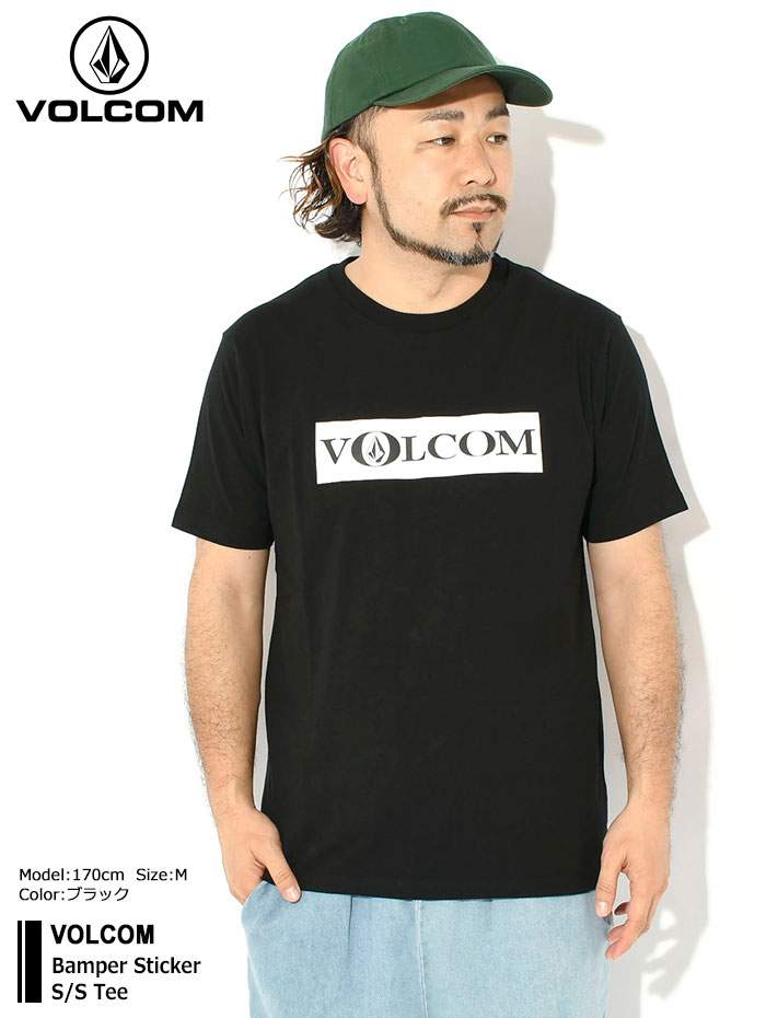 VOLCOM（ボルコム） Tシャツ 半袖 メンズ バンパー ステッカー