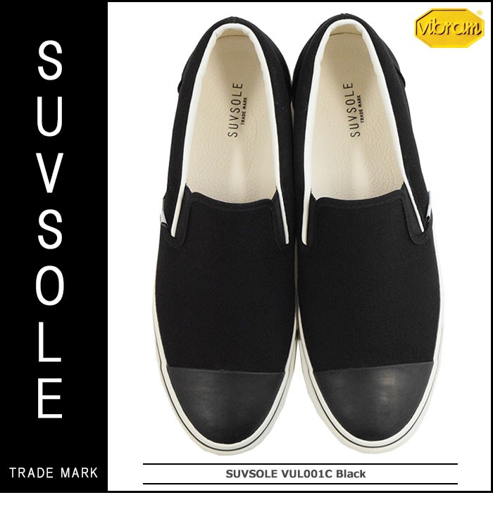 サヴソル SUVSOLE スニーカー メンズ 男性用 VUL001C Black(suvsole VUL001C VUL1C VUL 001 C  vibram スリッポン VUL001C-11) : svs-vul001c-11 : ice field - 通販 - Yahoo!ショッピング