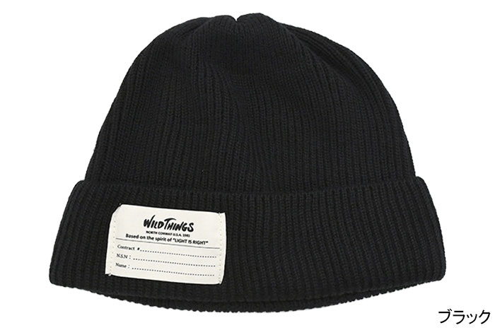 WILD THINGS（ワイルドシングス） ニット帽 ウール ワッチ キャップ