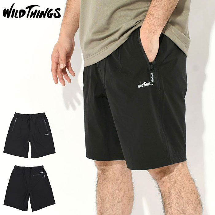 WILD THINGS（ワイルドシングス） ハーフパンツ メンズ エラスティック