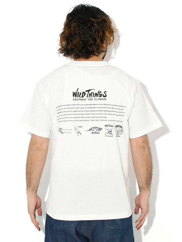 WILD THINGS（ワイルドシングス） Tシャツ 半袖 メンズ オールド