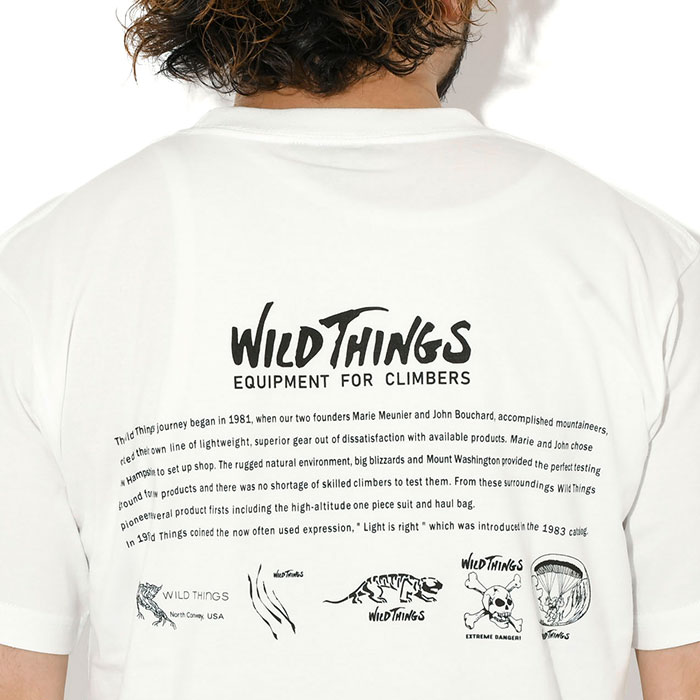 WILD THINGS（ワイルドシングス） Tシャツ 半袖 メンズ オールド
