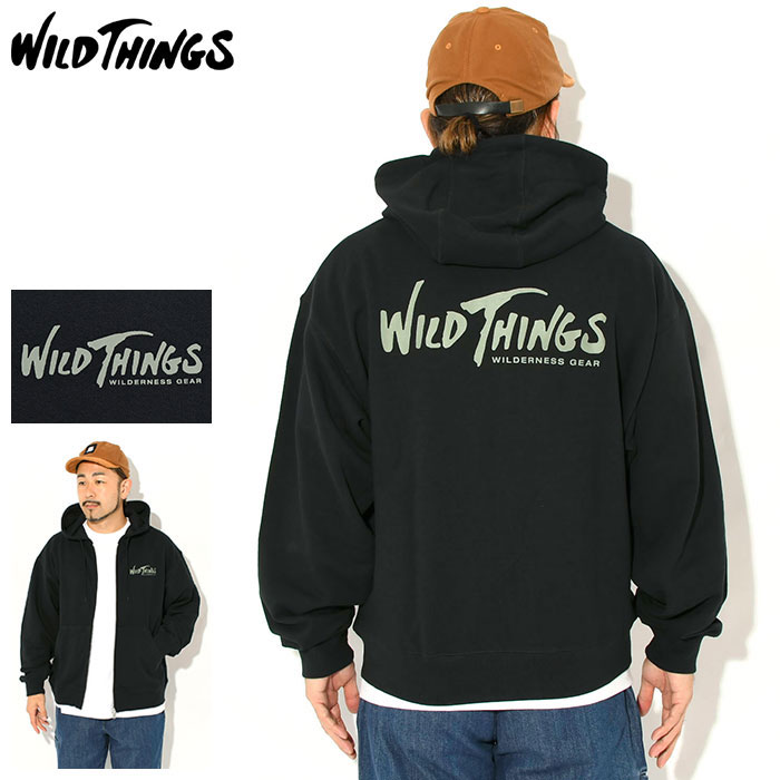 WILD THINGS（ワイルドシングス） パーカー ジップアップ メンズ