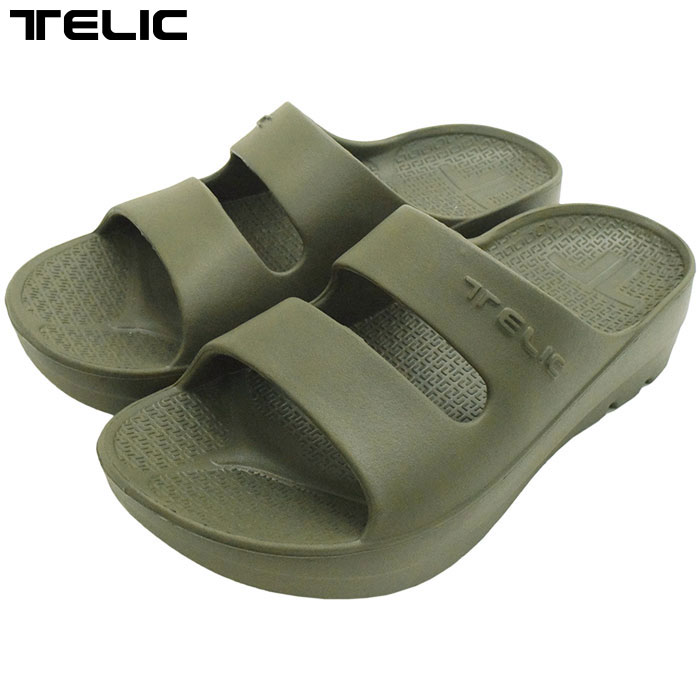 テリック サンダル TELIC レディース & メンズ ダブルストラップ ( W-STRAP 厚底 リカバリーサンダル リラックスサンダル  シャワーサンダル )