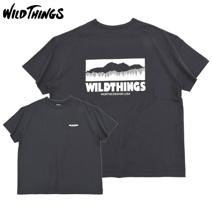 ワイルドシングス Tシャツ 半袖 WILD THINGS メンズ バック ロゴ ( Back Log...