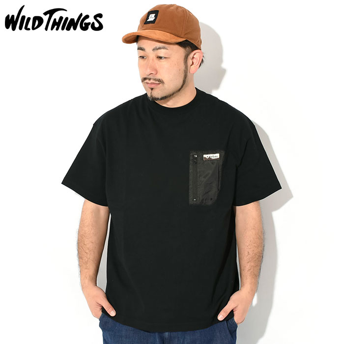 ワイルドシングス Tシャツ 半袖 WILD THINGS メンズ キャンプ ポケット ( Camp ...