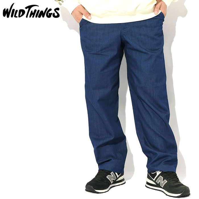WILD THINGS（ワイルドシングス） パンツ メンズ ナノテックス デニム
